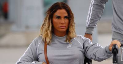 Katie Price - Carl Woods - Katie Price says people think she’s pregnant because she put on weight after using a wheelchair - ok.co.uk