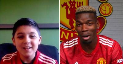 Paul Pogba - Brandon Williams - Man Utd stars including Paul Pogba surprise young fan at Christmas after tough year - mirror.co.uk - city Chelmsford