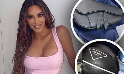 Kim Kardashian - Vanessa Bryant - Kim Kardashian shows off her luxury Christmas gifts from celebrity friends and designer pals - dailymail.co.uk