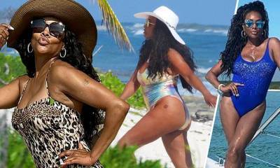 Vivica A. Fox, 56, stuns in a variety of one-piece swimsuits while on vacation in Tulum - dailymail.co.uk - state Indiana - Mexico - state Michigan