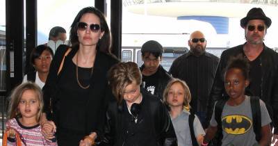 Angelina Jolie - Brad Pitt - Maddox Jolie - Brad Pitt and Angelina Jolie’s kids then and now - see how they have grown up - mirror.co.uk