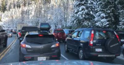 Crowds pack Lower Mainland ski hills amid COVID-19 restrictions - globalnews.ca