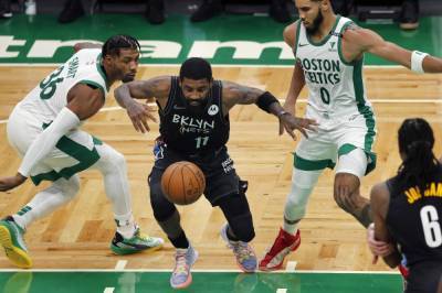 Kevin Durant - Jaylen Brown - Jarrett Allen - Jayson Tatum - Irving scores 37, leads Nets to 123-95 win over Celtics - clickorlando.com - city Boston - Milwaukee
