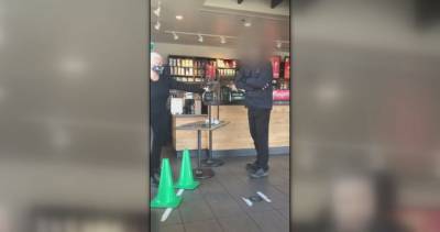 B.C. man in video of Starbucks confrontation fined twice for refusing to wear mask - globalnews.ca
