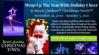 Register to win tickets to Busch Gardens® Christmas Town™ Official Rules - clickorlando.com