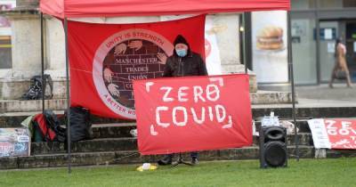 Rally in Piccadilly Gardens calls for 'zero Covid strategy to save lives and livelihoods' - manchestereveningnews.co.uk - Britain - city Manchester