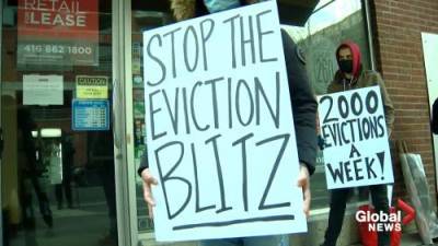 Coronavirus: Toronto tenants call for rent relief program and eviction moratorium - globalnews.ca