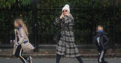 Holly Willoughby - Dan Baldwin - Holly Willoughby takes £65,000 Mercedes for spin with kids Belle and Chester after Covid scare - mirror.co.uk - city London