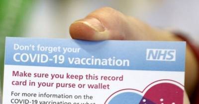 Coronavirus vaccine card will be given to patients once they've had Covid-19 jab - mirror.co.uk - Britain