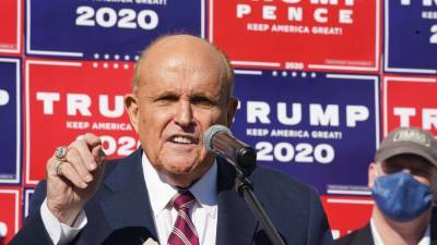 Joe Biden - Rudy Giuliani - Trump says lawyer Rudy Giuliani tests positive for Covid-19 - rte.ie - New York - Usa - state Arizona - state Michigan