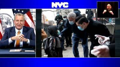 Bill De-Blasio - Coronavirus: NYC mayor says there’s ‘energy and hope’ as schools begin to reopen - globalnews.ca - city New York