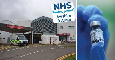 John Burns - Covid vaccine arrives in Ayrshire as health chief reveals who'll get it first - dailyrecord.co.uk - Scotland