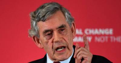 Gordon Brown - Gordon Brown fears wave of bankruptcies as economy reels from coronavirus crisis - mirror.co.uk