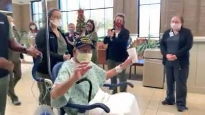 WWII veteran discharged after beating COVID-19, just in time for 104th birthday - fox29.com - state Alabama
