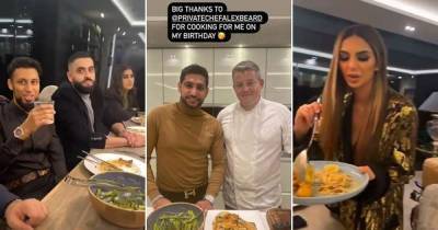 Faryal Makhdoom - Amir Khan brags about Covid rule-flouting 'surprise' birthday party - msn.com - city Manchester