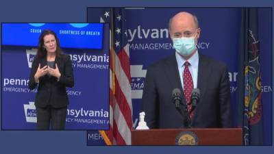 Tom Wolf - Pennsylvania Gov. Tom Wolf tests positive for COVID-19, says he has no symptoms - fox29.com - France - state Pennsylvania - city Harrisburg, state Pennsylvania