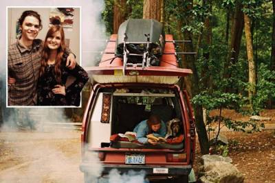 Inside Little People’s Jacob Roloff’s beat-up VAN where he lives with wife and two dogs as siblings buy massive homes - thesun.co.uk - state Oregon