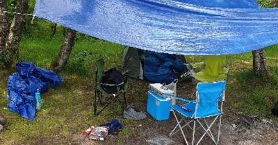 Police suggest campers come and claim the drugs they left behind at Perthshire beauty spot - dailyrecord.co.uk