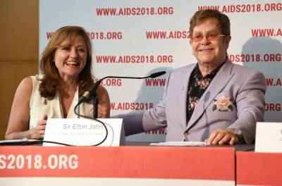 Elton John - David Furnish - Jack Dorsey - Inside the Elton John AIDS Foundation's Efforts During COVID-19 Pandemic - billboard.com