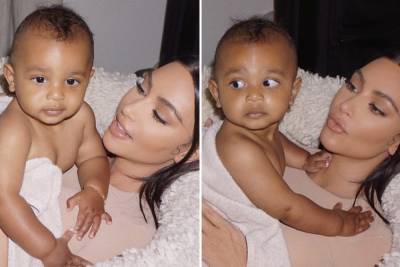 Kim Kardashian - Kanye West - Kim Kardashian reveals her son Psalm, 1, ‘just started walking’ and shares sweet photos of tot - thesun.co.uk - city Chicago