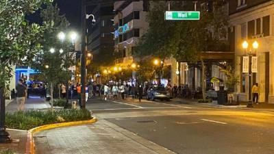 Bargoers head to downtown Orlando despite spike in COVID-19 cases - clickorlando.com - state Florida - city Downtown