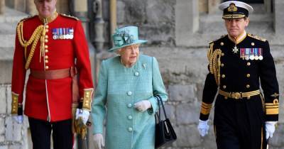 Windsor Castle - Queen seen in public for first time in lockdown at much-changed Trooping the Colour - mirror.co.uk