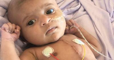 The coronavirus baby with a rare heart defect who couldn't even by TOUCHED by his mum - saved by the skill of surgeons - manchestereveningnews.co.uk