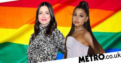 Donald Trump - Ariana Grande - Anne Hathaway - Ariana Grande and Anne Hathaway lead support for LGBT community after Donald Trump reverses healthcare protections - metro.co.uk