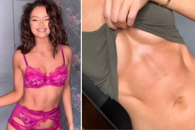 Ann Summers - Maura Higgins - Love Island’s Maura Higgins shows off her jaw-dropping abs in sexy selfie - thesun.co.uk