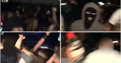 Footage of illegal rave where woman was raped, three men were stabbed and police were attacked emerges - manchestereveningnews.co.uk - city Birmingham