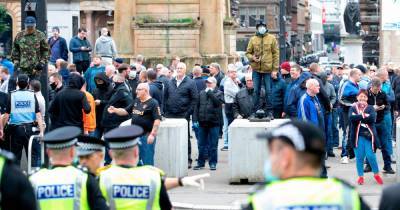 Nicola Sturgeon slams 'utterly shameful' violent protest clashes in Glasgow - dailyrecord.co.uk