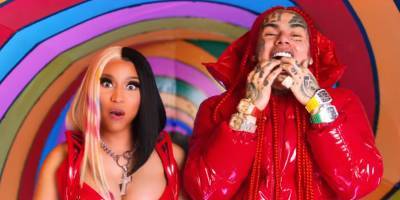 Rappers 6ix9ine and Nicki Minaj set to land UK’s highest new entry with Trollz - officialcharts.com - New York - Britain