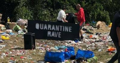 Used tampons, human excrement and a 'sea' of silver canisters - the disgusting aftermath of the illegal rave that residents knew was coming - manchestereveningnews.co.uk - city Manchester