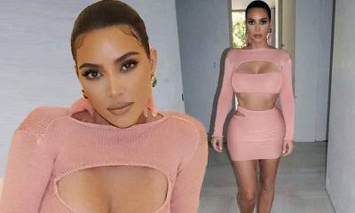 Kim Kardashian - Kim Kardashian promotes a black owned clothing brand she loves...two weeks after initial posting - dailymail.co.uk