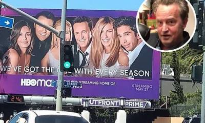 Matthew Perry - Chandler Bing - Matthew Perry calls Friends 'the show that thanks to all of you, doesn't go away' - dailymail.co.uk - state Massachusets