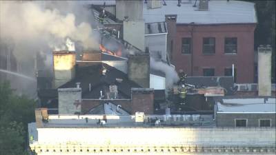 Firefighters battle 2-alarm blaze in Center City apartment building - fox29.com - city Center