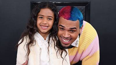 Chris Brown - Joyce Hawkins - Chris Brown Bonds With Daughter Royalty, 6, While Teaching Her To Play Basketball — Sweet Video - hollywoodlife.com