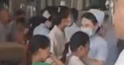 Primary school hit by food poisoning with more than 100 children hooked to drips - mirror.co.uk - China - province Henan