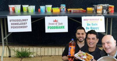 Hamilton curry kings House of Shah set up food bank for the community - dailyrecord.co.uk
