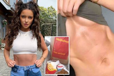 Maura Higgins - Love Island’s Maura Higgins guzzles McDonald’s feast including 24 nuggets after showing off unbelievable abs - thesun.co.uk