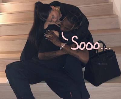Kylie Jenner - Travis Scott - El Lay - Kylie Jenner & Travis Scott Spotted Sneakily Leaving Nightclub Together — Better Off As Co-Parents Or A Couple?! - perezhilton.com