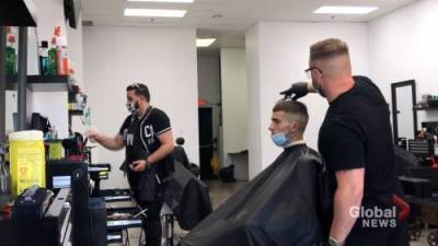 Felicia Parrillo - Hair salons and barber shops re-open in the greater Montreal area - globalnews.ca