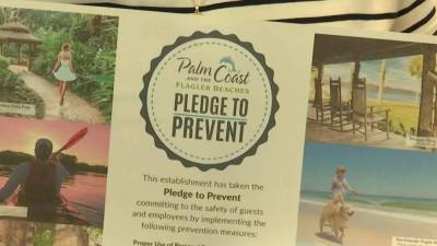 Flagler County Tourism Department launches program aimed at slowing spread of COVID-19 - clickorlando.com - state Florida - county Flagler