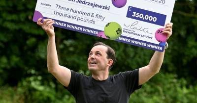 Lucky key worker scoops life-changing £350,000 Lotto prize while delivering lockdown supplies - dailystar.co.uk - Britain - Poland