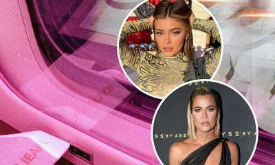 Kylie Jenner - Khloe Kardashian - Page VI (Vi) - Khloe Kardashian shares a photo from inside Kylie Jenner's jet amid reports she spent $130 million - dailymail.co.uk