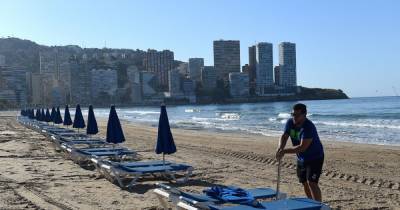 Toni Pérez - Benidorm reopens its beaches with safety rules but bans Brits until July 10 - manchestereveningnews.co.uk - Britain