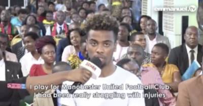 Angel Gomes - Man Utd's Angel Gomes responds to re-shared 2016 video of him being 'healed' by pastor - dailystar.co.uk - city Manchester - Nigeria - county Edwards