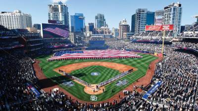 Tony Clark - Dan Halem - Commissioner Rob Manfred Says Baseball Season In Jeopardy - hollywoodreporter.com