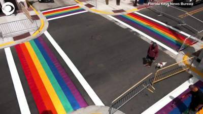 Rainbow crosswalks return to Key West permanently - clickorlando.com - state Florida