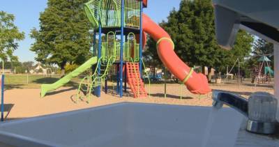 Outdoor sinks installed in Pincourt, Que., parks and playgrounds - globalnews.ca